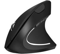 LED de souris optique verticale sans fil ergonomique 1200dpi