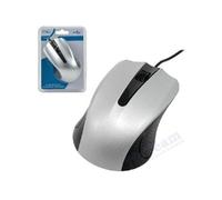 - Souris - droitiers et gauchers - optique - filaire - USB - argent, noir