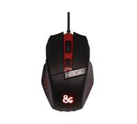 Konix Interactive Souris Gaming Dungeons & Dragons G - Filaire 6 boutons USB 1,8 m Noir/Rouge
