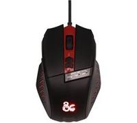 Konix Interactive Souris Gaming Dungeons & Dragons G - Filaire 6 boutons USB 1,8 m Noir/Rouge