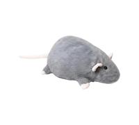 Souris en peluche - Jouet en peluche réaliste de 50 cm | câblée Cúscino Ràt douce | Cadeau de décoration mignon pour garçons, filles, hommes, femmes, adolescentes, ornement
