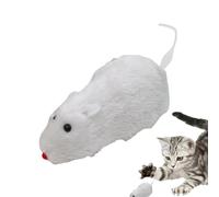 Souris En Peluche Pour Chat - Jouet Mécanique À Remonter, Jouet Interactif Pour Animal De Compagnie | Animal De Compagnie Maison Chatterie Magasin De Divertissement Intérieur Activité Chasse Am