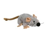 Souris en peluche pour chat Trixie Moyen format Gris 7 cm