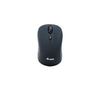 Souris Equip 245108 Optique 1600 DPI RF sans fil Ambidextre Noire - 2 Boutons - Récepteur USB Type-A Nano - Compatible Windows/macOS - Piles AA Incluses