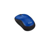 Souris Equip 245112 Bureau Ambidextre RF sans fil Optique, 2 boutons, molette verticale, bleu, AA 300mAh, Windows/macOS/ChromeOS, Récepteur USB Type-A Nano