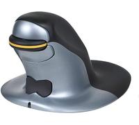 Souris ergonomique ambidextre sans fil Posturite Penguin - Batterie rechargeable intégrée, ordinateur de haute précision et accessoire portable - Compatible avec Windows, Apple Mac - Taille moyenne, n