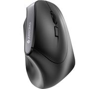 CHERRY MW 4500 Souris ergonomique sans fil, pour droitiers, inclinée à 45°, noir, USB