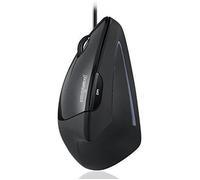 Perixx Perimice-513L Souris Ergonomique Verticale Filaire pour gaucher - 6 Boutons - Prévention des TMS