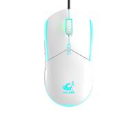 souris ergonomique filaire USB RGB, 2400 DPI, 6 boutons, 3 vitesses, pour gaming de bureau