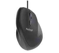 Souris Ergonomique - KEYOUEST - 174048 - Sans fil - Noir - Optique