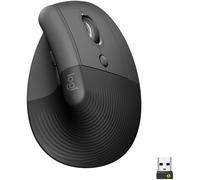 Souris ergonomique Logitech Lift Vertical Ergonomic Mouse Bluetooth, radio optique graphite 6 Boutons 4000 dpi ergonomique