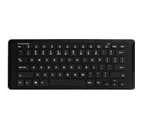 Mousetrapper Type Mini Wireless clavier Universel USB + RF Wireless + Bluetooth AZERTY Français Noir