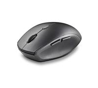NGS Bee Black - Wireless Mouse, Ergonomic Mouse with Silent Keys, with 5 Buttons and Scroll Wheel, 2.4 GHz Wireless Connection, Special for Right-Handed, Adjustable DPI, Black Color