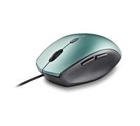 NGS Souris filaire USB Moth Ice — ergonomique 5 boutons silencieux DPI 800/1200/1600 Glace