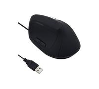 Ewent Souris ergonomique verticale EW3157 – USB-A optique, 6 contrôles, DPI réglables, Noir