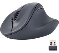 Souris Ergonomique Sans Fil, 2,4 Ghz Avec Mini Récepteur Usb, Clic Silencieux, Main Droite 2000 Dpi, 5 Boutons, Capteur Optocal, Compatible Avec Pc, Mac, Ordinateur Portable, Ex-G, Taille Xl