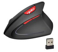 Souris Ergonomique Sans Fil 2400 DPI 6 Boutons Pour Canal Carpien Noir YONIS