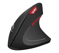 Souris Ergonomique Sans Fil 2400 DPI 6 Boutons Pour Canal Carpien Noir