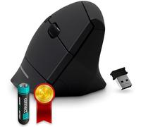 Souris Ergonomique sans Fil (+ 2X Piles AAA gratuites) | Souris Verticale sans Fil DPI 1600, 6 Touches | Prévention Contre Les tendinites - Protège Les Bras | Souris Ergonomique sans Fil