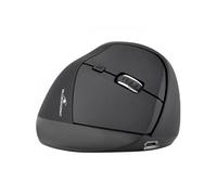 Souris Ergonomique Sans Fil ERGO Rechargeable PC MAC Noir