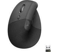 Souris Sans Fil Logitech Lift Left Ergonomique Verticale pour gaucher, Bluetooth ou récepteur USB Logi Bolt, Silencieuse