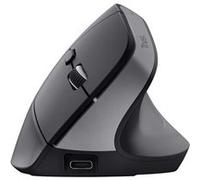 Trust Bayo+ Souris ergonomique Bluetooth optique noir 6 Boutons 800 dpi, 1200 dpi, 1600 dpi, 2400 dp