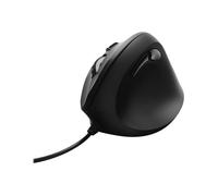 Souris ergonomique verticale HAMA - 6 boutons - filaire - noir