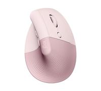 Souris ergonomique verticale sans fil Bluetooth Logitech Souris Logitech Lift Rose