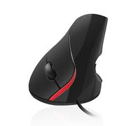 Ewent Souris ergonomique Poignée verticale USB Capteur optique 1000 dpi