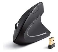 Souris Ergonomique Verticale USB Sans Fil 2.4G avec 3 Niveaux DPI ajustables 800 / 1200 / 1600 et 5 Contrôles Latéraux