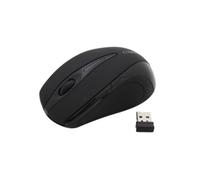 Souris Esperanza EM101K Optique 1000 DPI RF sans fil 2.4GHz Ambidextre 3 Boutons avec Récepteur Nano USB-A, Portée 10m, Noir