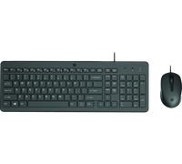 HP Ensemble clavier et souris 150 – USB – clavier membrane 100% QWERTY noir (souris incluse)