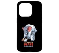 Souris et éléphant Jiu Jitsu Coque pour iPhone 15 Pro