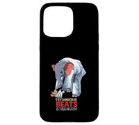 Souris et éléphant Jiu Jitsu Coque pour iPhone 15 Pro Max