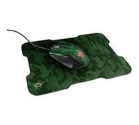 Trust Gaming GXT 781 Rixa Souris et Tapis de Souris de Jeu Type Camouflage - Vert