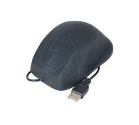 Souris étanche en silicone USB/PS2 noire