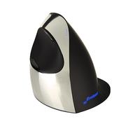 Evoluent Vertical Mouse Corded Right Hand Souris ergonomique USB optique noir, argent 5 Boutons ergonomique