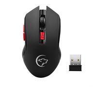 Souris, Fesjoy YWYT G817 souris sans fil 2.4G souris de jeu sans fil 2400DPI 6 boutons souris ergonomique optique avec récepteur USB pour ordinateur portable PC