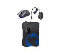 Souris Filaire - - 2400 dpi - 6 Boutons - Tapis de souris lisse - Base anti-dérapante