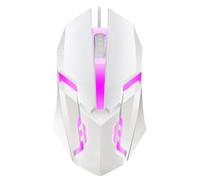 Souris filaire 3 touches éclairage coloré bureau pour Microsoft Windows Slip IOS pour système de souris rétroéclairé Apple