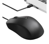 Souris filaire - ABS 10,9×6,5 cm | Sourīs d'ordinateur avec connexion USB de type C, silencieux, conception ergonomique pour travailler, étudier et jouer, souris de jeu filaire | Bureau, usage do