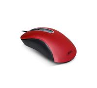 Suza Advance Shape 3D - Souris - optique - 3 boutons - filaire - USB - rouge