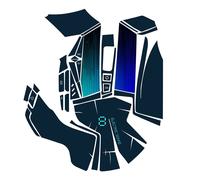 souris filaire de jeu G502/G502 SE, autocollant mat, housse de protection