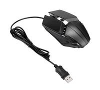 Souris Filaire Ergonomique, éclairage coloré, Souris de Jeu Optique, Adaptée aux Affaires et au Divertissement, Conception 4D