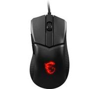 Souris filaire Gaming MSI Clutch GM31 Noir et rouge Noir G