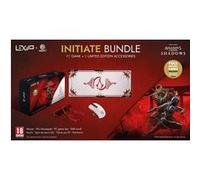Lexip - Initiate Bundle - souris - 6 boutons - filaire - USB-A - noir, or, rouge, blanc - avec Ubisoft mouse pad and Assassin's Creed Shadows