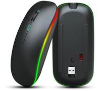 Souris filaire LEYF, souris Bluetooth 5.2 à 3 modes de commutation