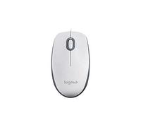 Souris filaire Logitech M100R 1000DPI portable - Blanc