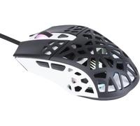 Konix Magic The Gathering Souris Gaming Filaire Ultra Light 70 g pour PC - 7 Niveaux DPI - Rétroéclairage LED - Noir et Blanc