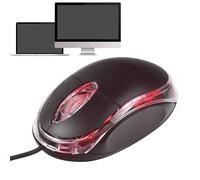 Souris filaire mécanique - Souris d'ordinateur portable haute vitesse, design ergonomique confortable, boutons de fonction programmables, dispositif de contrôle précis | Solution d'accessoires
